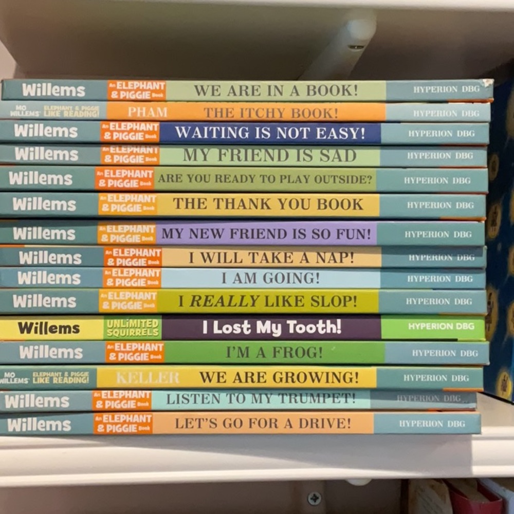Elephant & Piggie Book Set by Willems